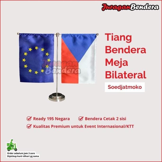 

Ready stock] Tiang Bendera Meja Bilateral Soedjatmoko - Stainless Besi Anti Karat Premium Ready Semua Negara