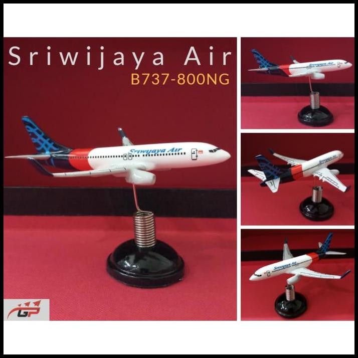 Replika Miniatur Pesawat Per Sriwijaya