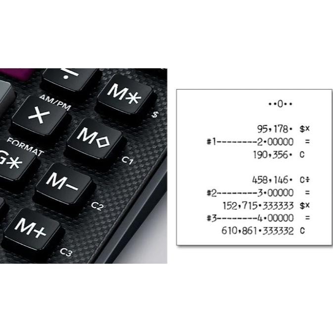 

Casio Printing Calculator HR-100 RC Print Kalkulator HR-100RC