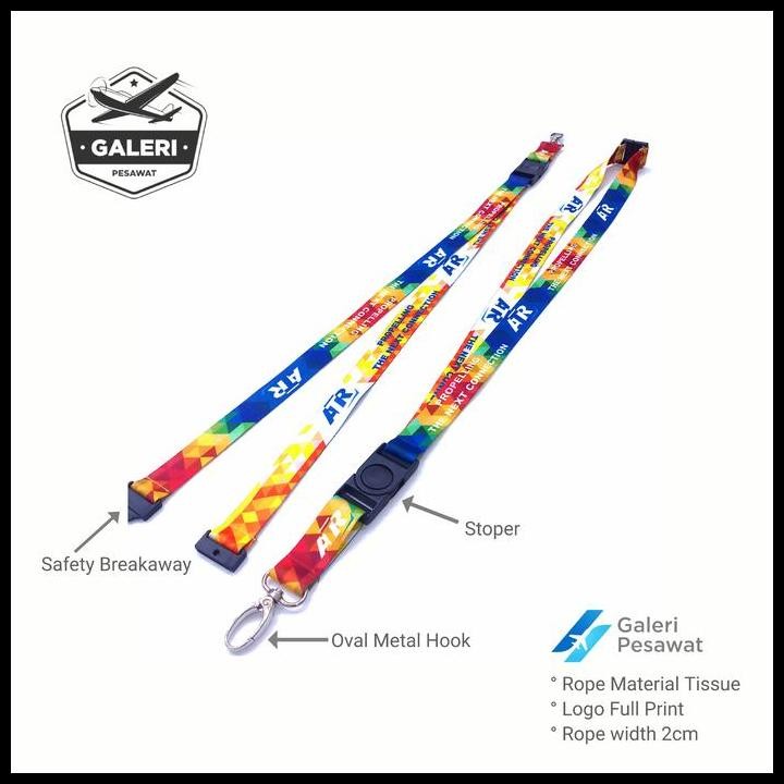 

Lanyard / Gantungan Tali ID Card ATR Propelling