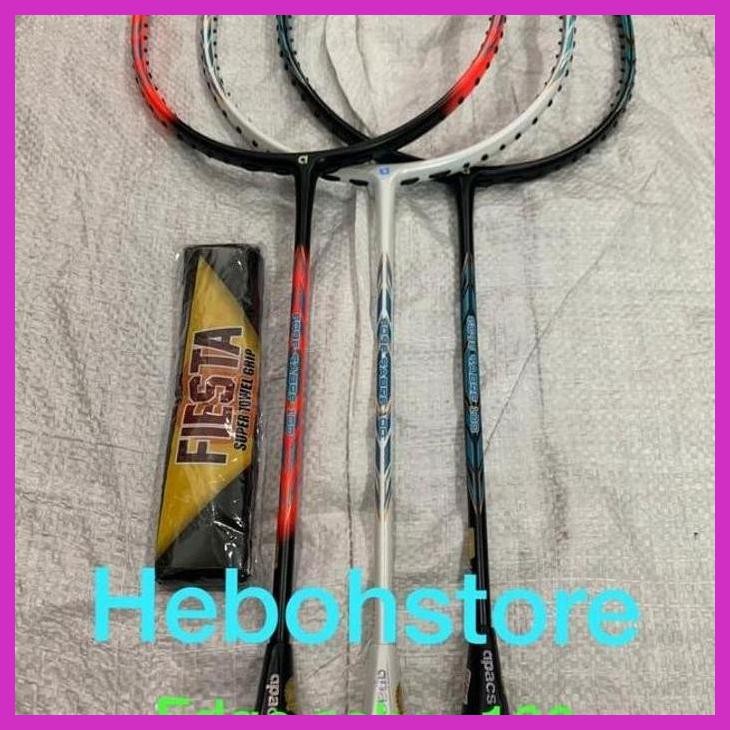 (OLAHRAGA) RAKET BADMINTON APACS NEW EDGE SABER 100 GRIP 4U G1 KUAT 35 LBS ORI GOOD QUALITY