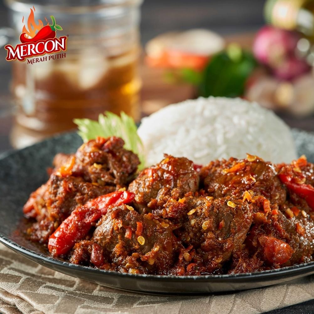 

[ BELI 3 GRATIS MIE MERCON CAKALANG ] - Mercon Merah Putih - Set Trio Mercon isi 3 Pack Lauk Pedas Siap Saji (DAGING, CUMI CABE IJO, CAKALANG) + GRATIS MIE MERCON CAKALANG