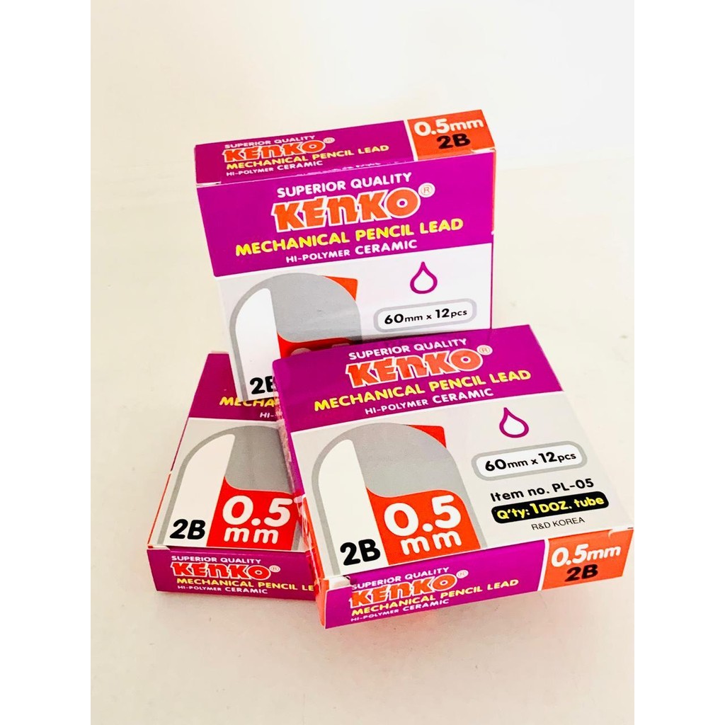 

Isi Pensil Mekanik KENKO PL-05 0.5mm 2B(12 tube)