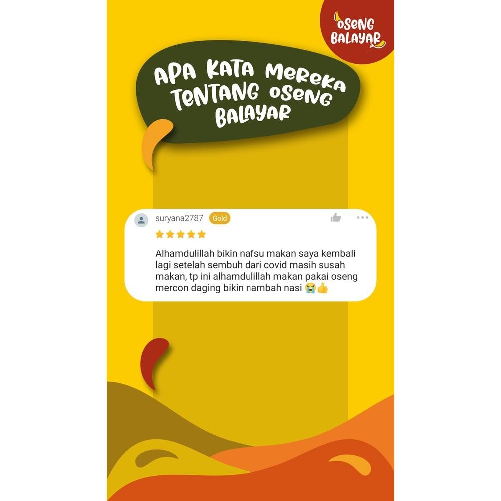 

PROMO PAKET BALAYAR 3 VARIAN ( Oseng Mercon Daging , Cakalang Asap Pedas , Ayam Palekko ) | MAKANAN