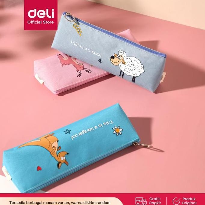 

Baru Deli Eh9Xx Pencil Pouch Tempat Pensil Lucu Kapasitas Besar Alat Tulis