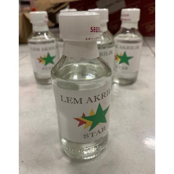 

Lem akrilik bening 150 ml / lem akrilik + bonus suntikan