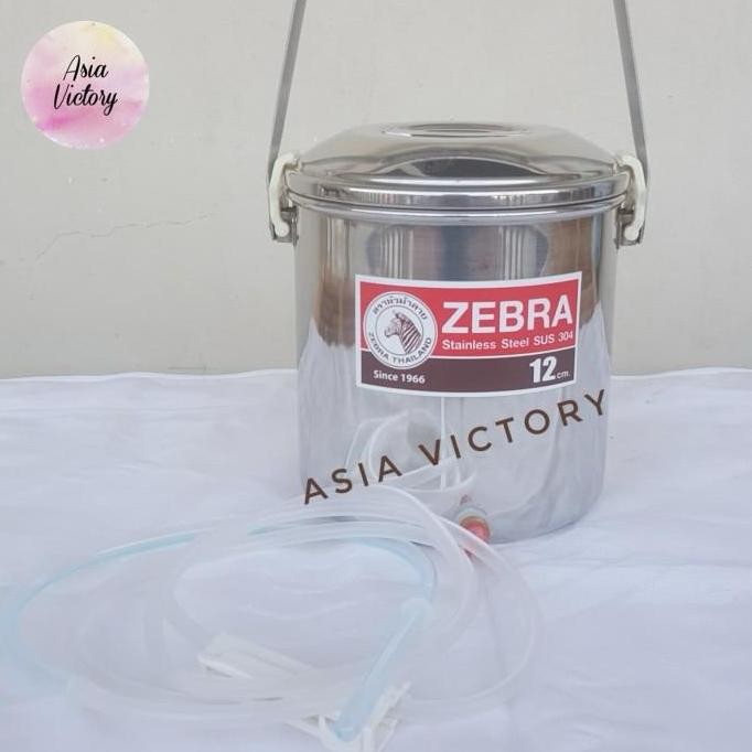 Wadah Enema/Enema Kopi Bucket/Ember Enema Kopi Stainless Steel 304