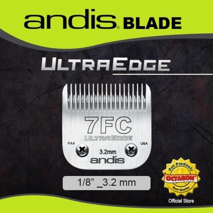 

Andis Blade 7Fc Ultraedge 3,2Mm - Blade Penganti Andis Agc 2 Co