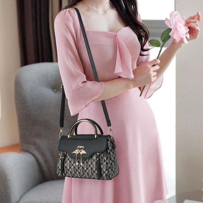 

Baru Tas Selempang Kulit Flamingo Ws-Adb03 - Tas Elegant Wanita Korea Stylish