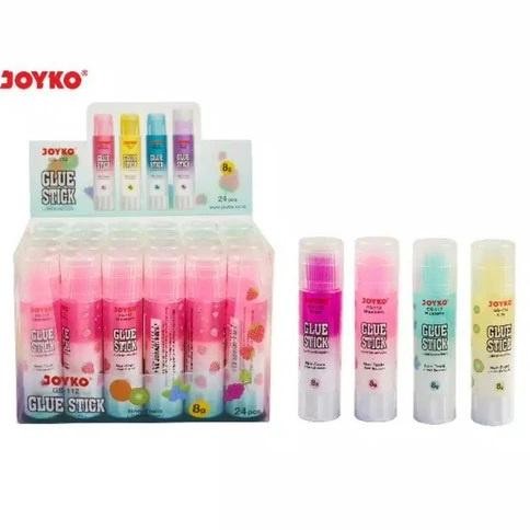 

Lem Stik JOYKO GS 112 Kecil 8 gram Box / Glue Stick GS-112 8gr / Lem Kertas Warna 8 Gr ( 24 PCS )