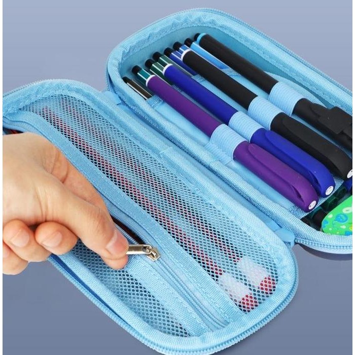 

Baru Tempat Pensil 3D Timbul 3 Layer - Hardcase Motif Lucu Bahan Kulit Hardtop Premium