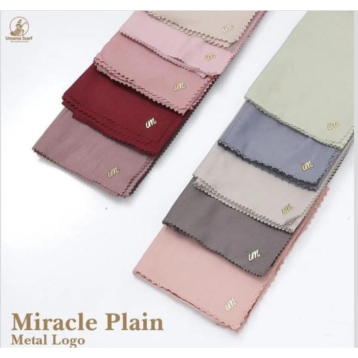 Ef Hijab SyarI Voal Miracle Plain Logo Umama Jumbo 130 X 130 Cm Premium