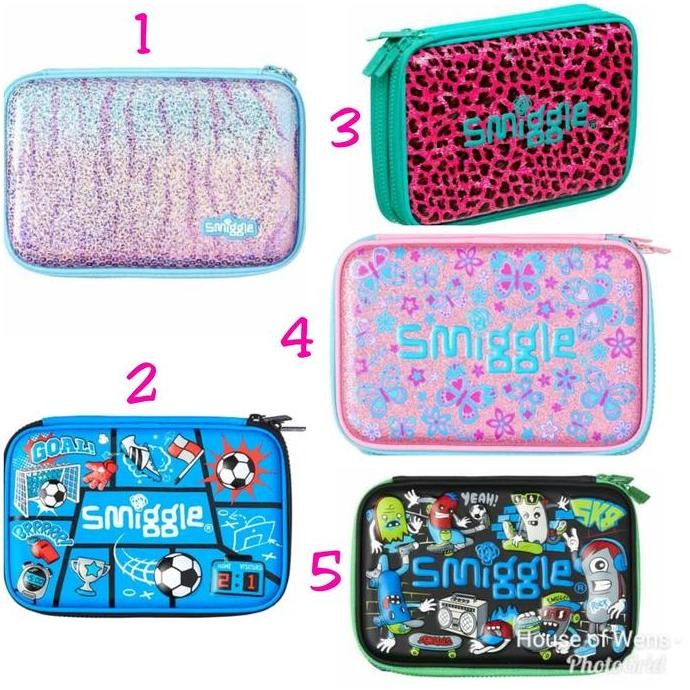 

Baru Smiggle Says Double Hardtop Pencil Case - Tempat Pensil Smiggle 3D Original