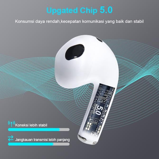 Grotic Tws Bluetooth Earphone - Wireless Stereo Headset Airpro4 Style