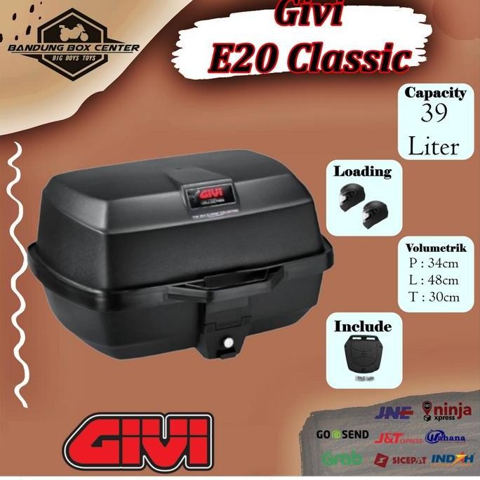 Box Givi E20 Classic Box Motor Givi E 20 Box Touring Givi E20