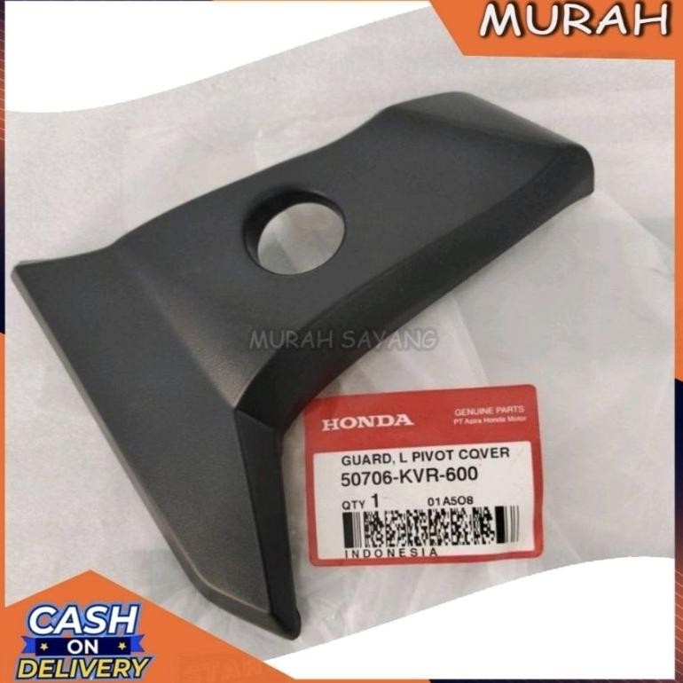 Berkualitas Cover Tutup Dudukan Footstep Foot Step Kiri Honda Revo 100 Lama Old - Supra X 125 Batman