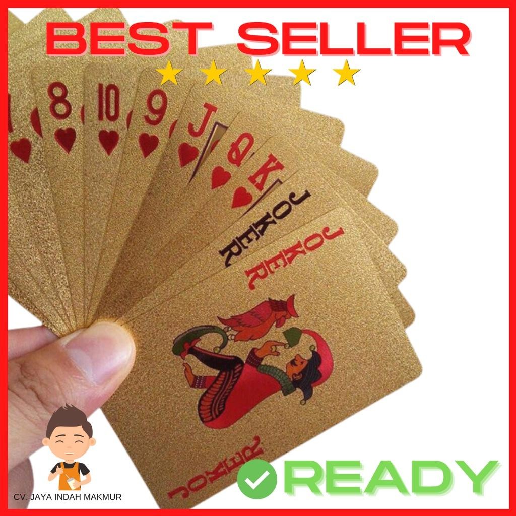 Tvs Kartu Remi Waterproof Kartu Poker Premium Kartu Remi Plastik Anti Air Kartu Remi Mika Kartu Sula