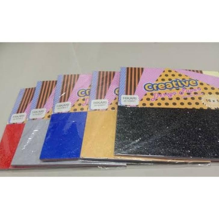

Kertas Gami Glitter Asturokertas Warnakertas Kerajinan