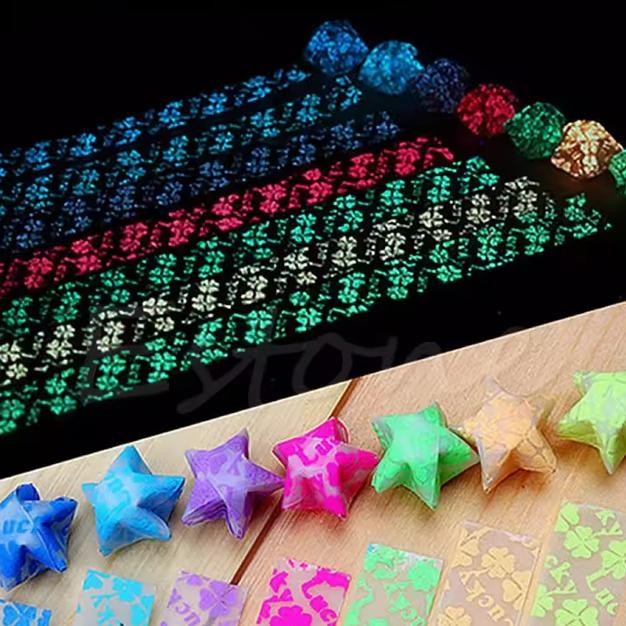 

Byl 210Sheetspa Luminous Luy Star Folding Gami R Luy Star Gami R Glow In Dark