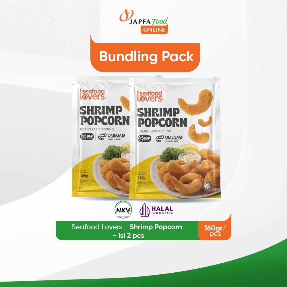 

Seafood Lovers Shrimp Popcorn 160 gr - Isi 2 pack