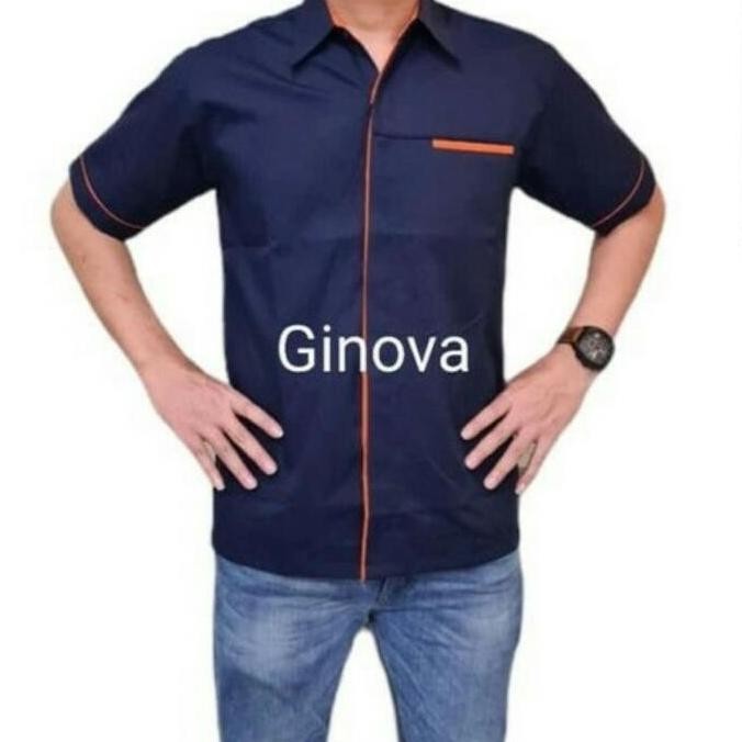 Kemeja Seragam Bengkel/Baju Seragam Pabrik/Baju Promosi