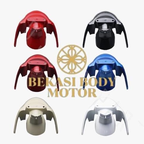 BARU SPAKBOR DEPAN SCOOPY FI K16 2013-2019 SLEBOR HITAM PUTIH KREM BIRU MERAH NON ORI