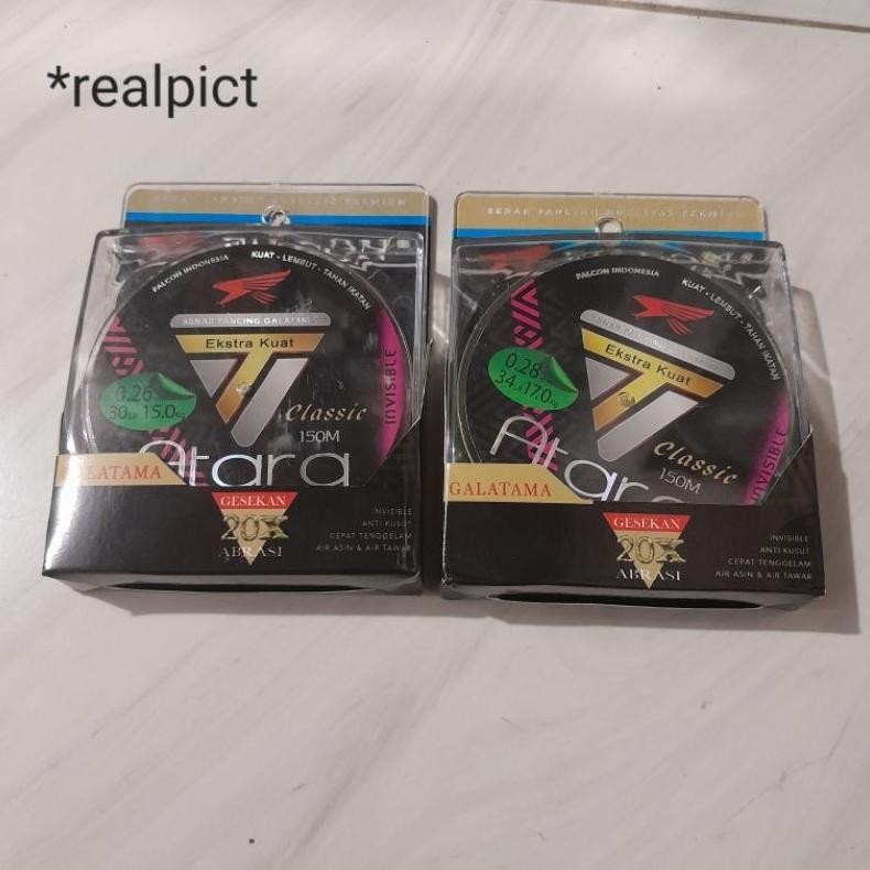 Senar Benang Tali Pancing Falcon Atara 150M Galatama
