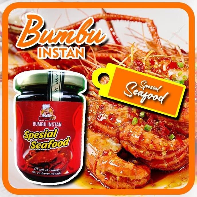 

TERLARIS - Bumbu Instan Sambal Seafood - Kerang Udang Dll KS