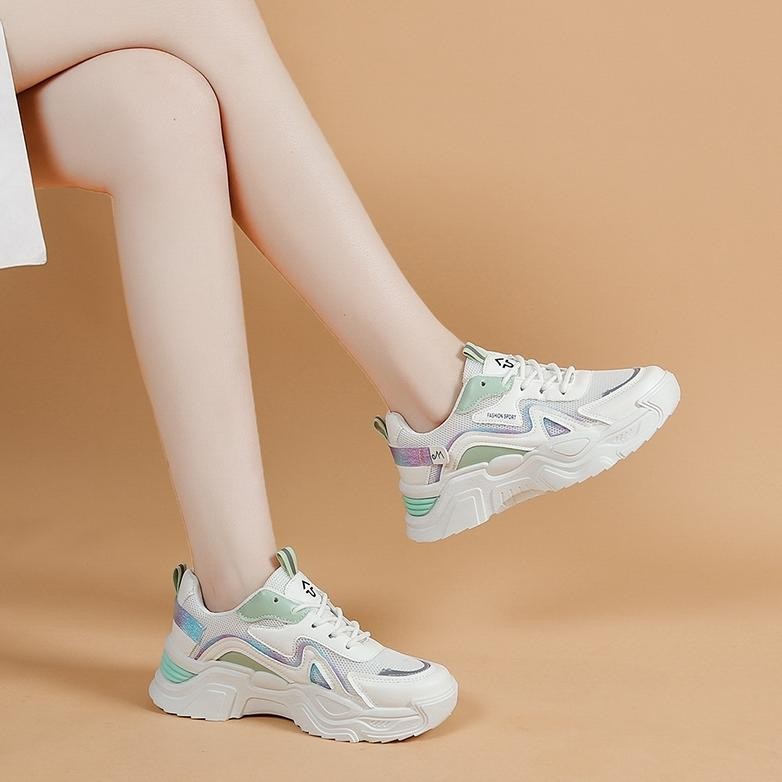 Tuta Justin Sepatu Wanita Sport 2212 Cewek Kasual