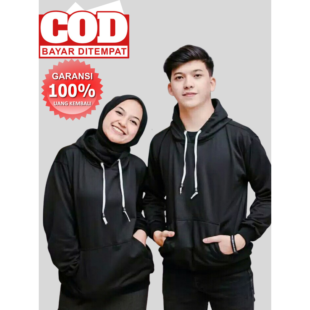 PROMO COD HOODIE POLOS HOODIE PASANGAN KEKINIAN COWOK CEWEK/REMAJA KEREN TERBARU KOREAN STYLE Hoedie