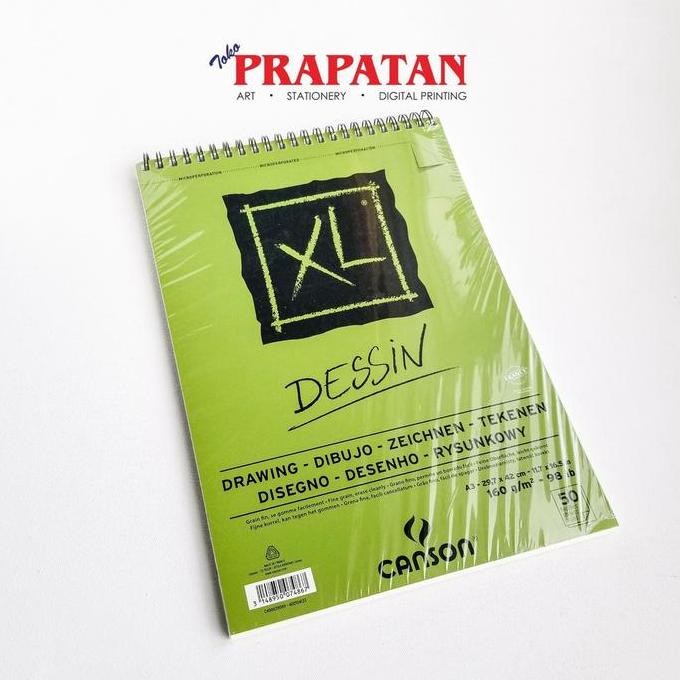 

TERMURAH - CANSON XL Dessin A3 / Drawing Pad