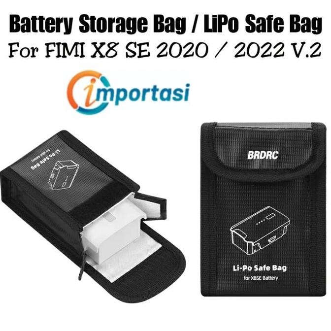 Battery Storage Bag Fimi X8 Se 2020 2022 V2 Tas Baterai Lipo Batere