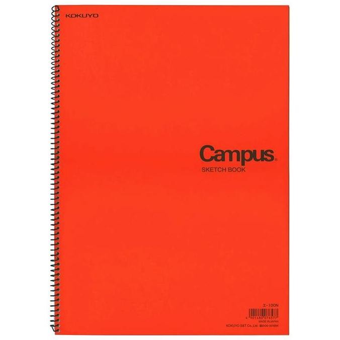 

Sketchbook (umum / untuk penggunaan akademis) / Orange cover B4 vertik