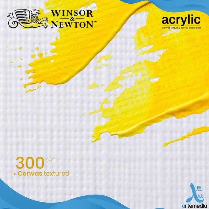 

TERLARIS - Winsor & Newton Acrylic Paper Pad 300gsm Kertas Lukis Akrilik Tekstur Kanvas