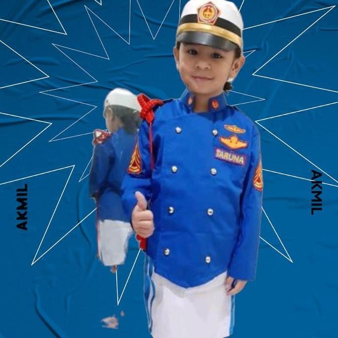 Asli.. Baju Kostum Taruni Akmil Anak Perempuan Kostum Profesi Akmil Anak Fashion