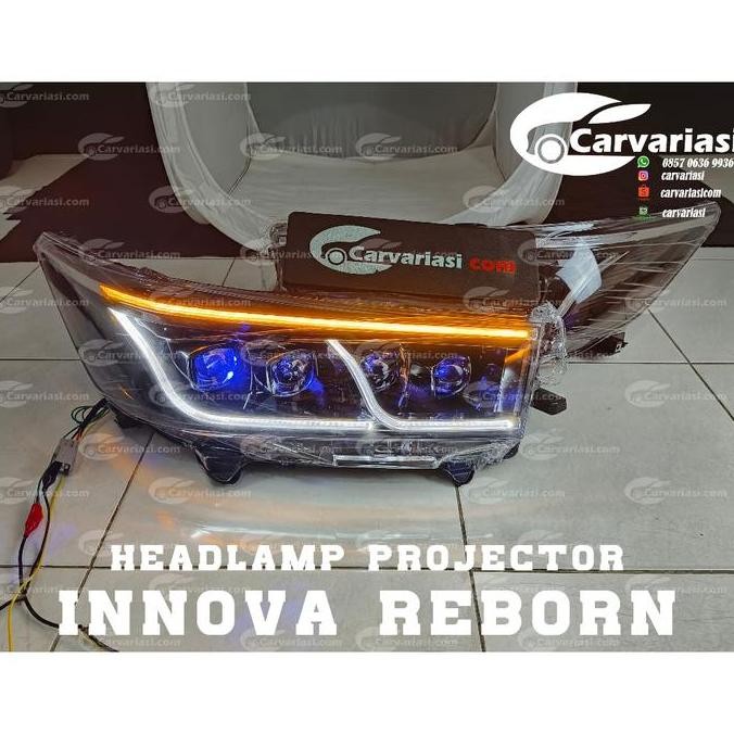 N Headlamp Innova Reborn 2016 Headlamp Projector Welcome Led Sequintal