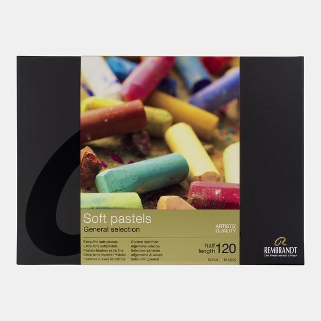 

REMBRANDT Soft Pastel Set - 120 Half Pastel