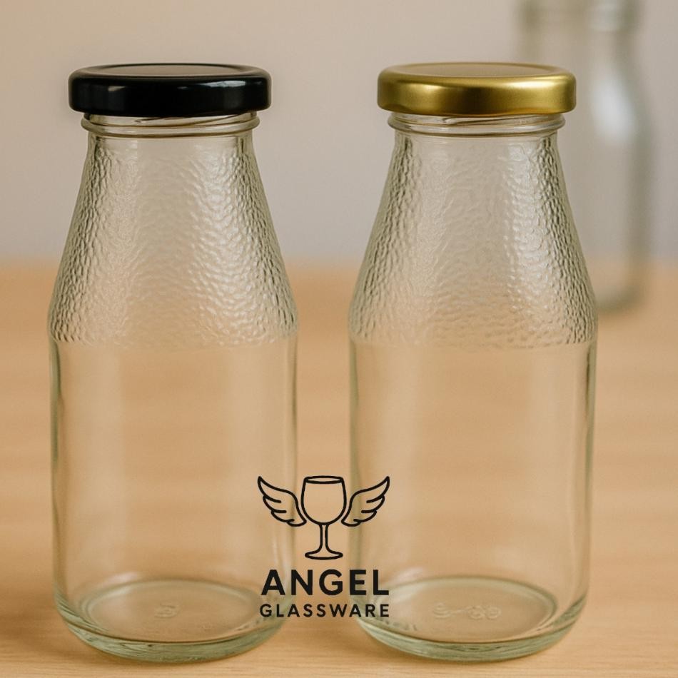 ( 9 )  Pcs 200Ml Botol Jus Kaca / Botol Juice Kaca 200 Ml / Botol Juice Kaca 200Ml