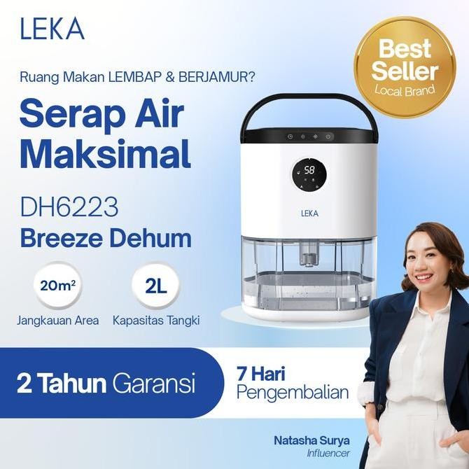 NEW LEKA DH6223 Breeze Dehumidifier - Serap Air Penyerap Kelembaban
