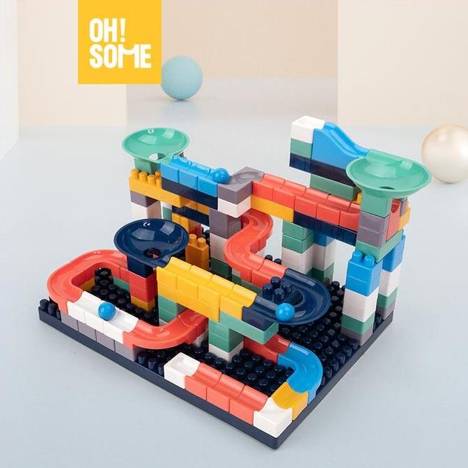 diskon mainan rakit balok diy mr. man 150pcs abs kuat balok edukasi anak laki-laki perempuan