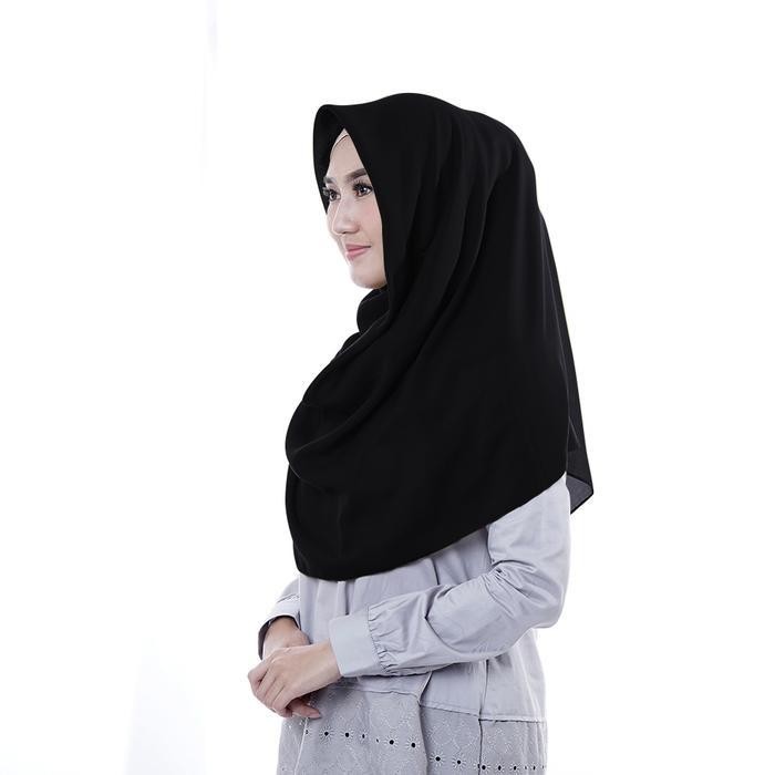 RHS Zoya Hijab Jilbab Kerudung Segi Empat Aisha Plain Scarf