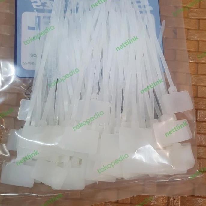 

New labeling plag/ kabel ties bendera / kabel ties label 10 cm