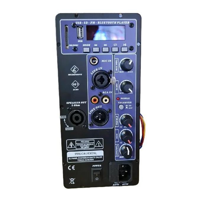 Mesin Speaker Aktif / Power Kit Aktif 500 Watt Original 8-D + USB BT