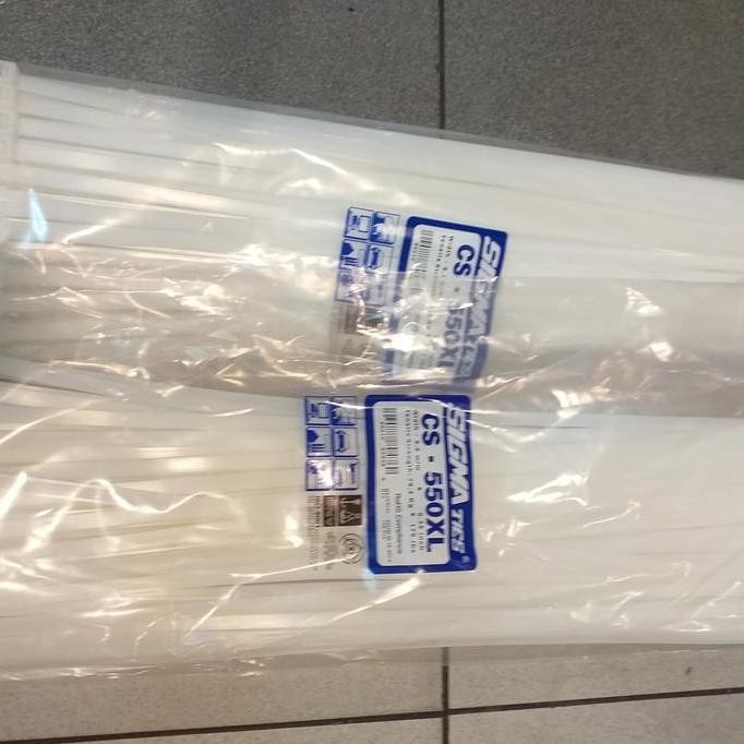 

New kabel Ties SIGMA CS 550XL PUTIH