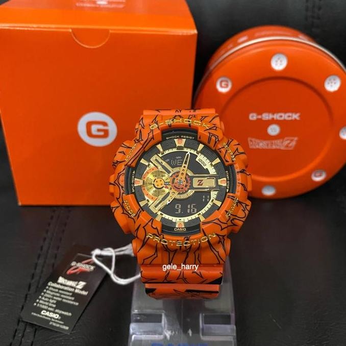 Baru Casio Gshock x Dragon Ball GA 110JDB-1A4 Dragonball