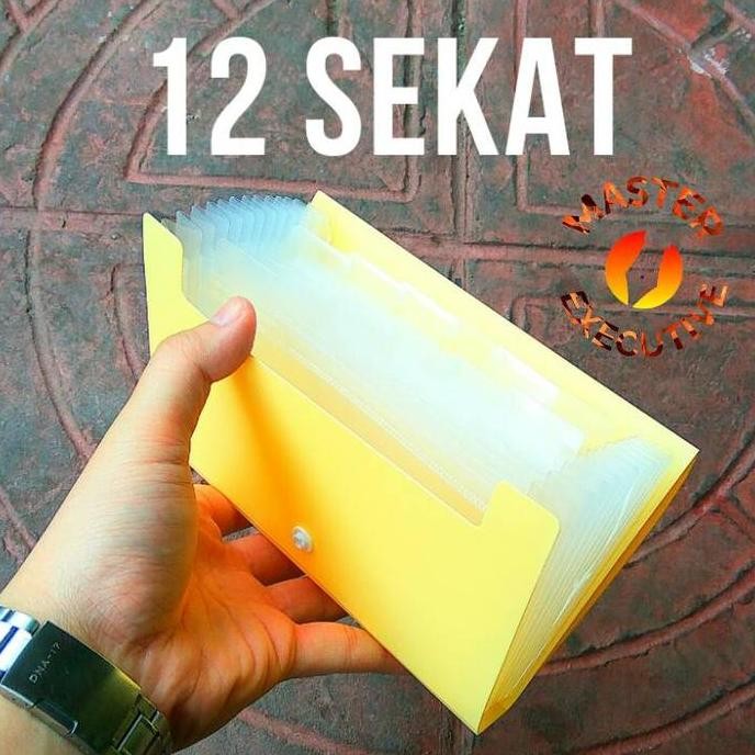 

New Deli Yellow Mini Expanding File 5561 Kuning Untuk Giro / Nota / Bon