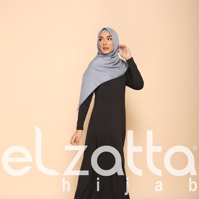 RHS Elzatta Gamis Polos Gamia Azra Muslim Nyaman