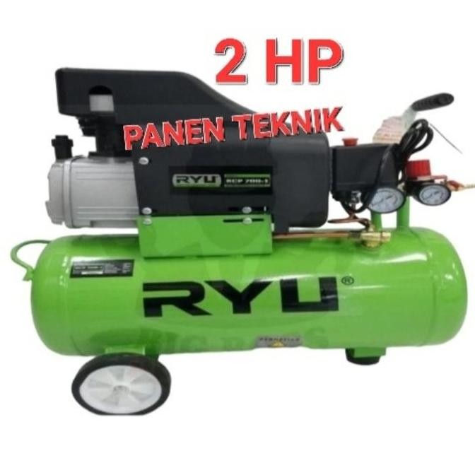 siap kirim ryu rcp-200-1 mesin kompresor angin 2hp 2pk listrik silent
