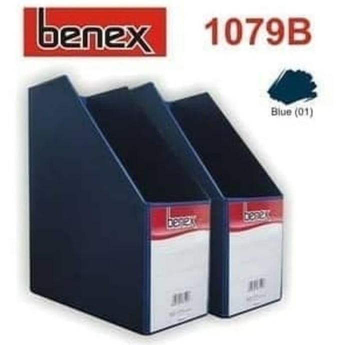

New Box File Jumbo 10cm Benex 1079B Hitam Biru
