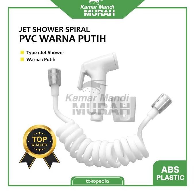 Terbaru Jet Shower Spiral Bidet Minimalis - Shower Cebok ZET Spiral Stylish